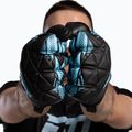 Rękawice bramkarskie Football Masters Invictus X Training black/blue 9