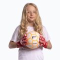Rękawice bramkarskie dziecięce Football Masters Invictus X Jr rose 3