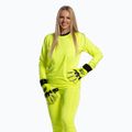 Rękawice bramkarskie Football Masters Invictus X PRO yellow fluo 2