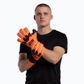 Rękawice bramkarskie Football Masters Invictus X PRO orange fluo 5