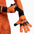 Rękawice bramkarskie Football Masters Invictus X PRO orange fluo 9