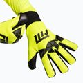 Rękawice bramkarskie Football Masters Varis X PRO yellow fluo 6