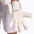 Rękawice bramkarskie Football Masters Invictus X white/blue 6