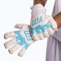 Rękawice bramkarskie Football Masters Invictus X white/blue 8
