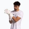 Rękawice bramkarskie Football Masters Invictus X all white 2