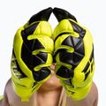 Rękawice bramkarskie Football Masters Invictus X yellow fluo 8