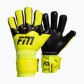 Rękawice bramkarskie Football Masters Varis X yellow fluo