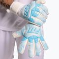 Rękawice bramkarskie Football Masters Varis X white/blue 2