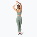 Legginsy treningowe damskie Carpatree Simply Seamless pale green 4