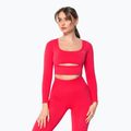 Longsleeve treningowy damski Carpatree Dopamine Buzz Seamless coral paradise pink