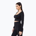 Longsleeve treningowy damski Carpatree Dopamine Buzz Seamless obsidian black 4