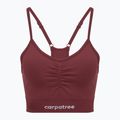 Biustonosz treningowy Carpatree Allure Seamless burgundy 7