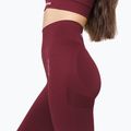 Legginsy treningowe damskie Carpatree Allure Seamless burgunfy 4