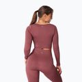 Longsleeve treningowy damski Carpatree Dopamine Buzz Seamless rose/brown 2