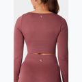 Longsleeve treningowy damski Carpatree Dopamine Buzz Seamless rose/brown 5