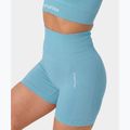 Spodenki treningowe damskie Carpatree Allure Seamless milky blue 4