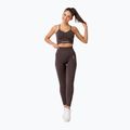 Legginsy treningowe damskie Carpatree Allure Seamless berry brown 2