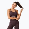 Legginsy treningowe damskie Carpatree Allure Seamless berry brown 3