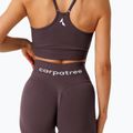 Legginsy treningowe damskie Carpatree Allure Seamless berry brown 5