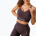 Legginsy treningowe damskie Carpatree Allure Seamless berry brown 6