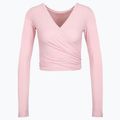 Top do jogi damski Moonholi Total Eclipse Wrap Top Nude różowy 205