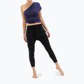 Spodnie do jogi damskie Moonholi Cosmic Cropped Track Pants czarne 219 3