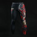 Legginsy treningowe męskie Ground Game Yokai 2.0 czarne 4