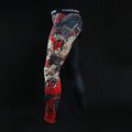 Legginsy treningowe męskie Ground Game Yokai 2.0 czarne 5