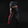 Legginsy treningowe męskie Ground Game Yokai 2.0 czarne 6