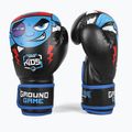 Rękawice bokserskie dziecięce Ground Game Prodigy czarne/multi 7