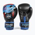 Rękawice bokserskie dziecięce Ground Game Prodigy czarne/multi 8