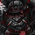 Spodenki treningowe męskie Ground Game Vale Tudo Samurai 2.0 czarny/multikolor 6