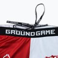 Legginsy treningowe męskie Ground Game Kettei czerwone/białe 7