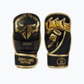 Rękawice sparingowe Ground Game MMA Cage Gold czarne/złote