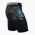 Spodenki treningowe męskie Ground Game Vale Tudo Bushido 3.0 czarny/multikolor 3
