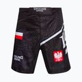 Spodenki treningowe męskie Ground Game MMA Polska czarne