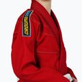 GI do brazylijskiego jiu-jitsu dla dzieci Ground Game Junior 3.0 czerwone 2