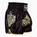 Spodenki treningowe męskie Ground Game Muay Thai Gold czarne 2