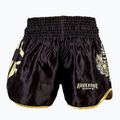 Spodenki treningowe męskie Ground Game Muay Thai Gold czarne 3