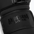 Rękawice bokserskie Ground Game Stripe Black czarne 4
