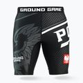 Spodenki treningowe męskie Ground Game Vale Tudo Polska czarno/biało/czerwone