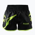 Spodenki treningowe męskie Ground Game Muay Thai Neon czarny/zielony neon 2