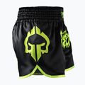 Spodenki treningowe męskie Ground Game Muay Thai Neon czarny/zielony neon 3