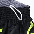 Spodenki treningowe męskie Ground Game Muay Thai Neon czarny/zielony neon 6