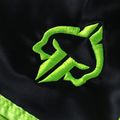 Spodenki treningowe męskie Ground Game Muay Thai Neon czarny/zielony neon 7