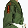 GI do brazylijskiego jiu-jitsu dla dzieci Ground Game Junior 3.0 oliwkowe 3