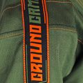 GI do brazylijskiego jiu-jitsu dla dzieci Ground Game Junior 3.0 oliwkowe 8