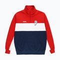 Bluza męska PROSTO Half Zip Sweatshirt red