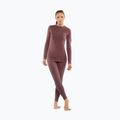 Komplet bielizny termoaktywnej damskiej Viking Meriboo Base Layer pink