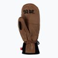 Rękawice narciarskie Viking Send It brown/white 3